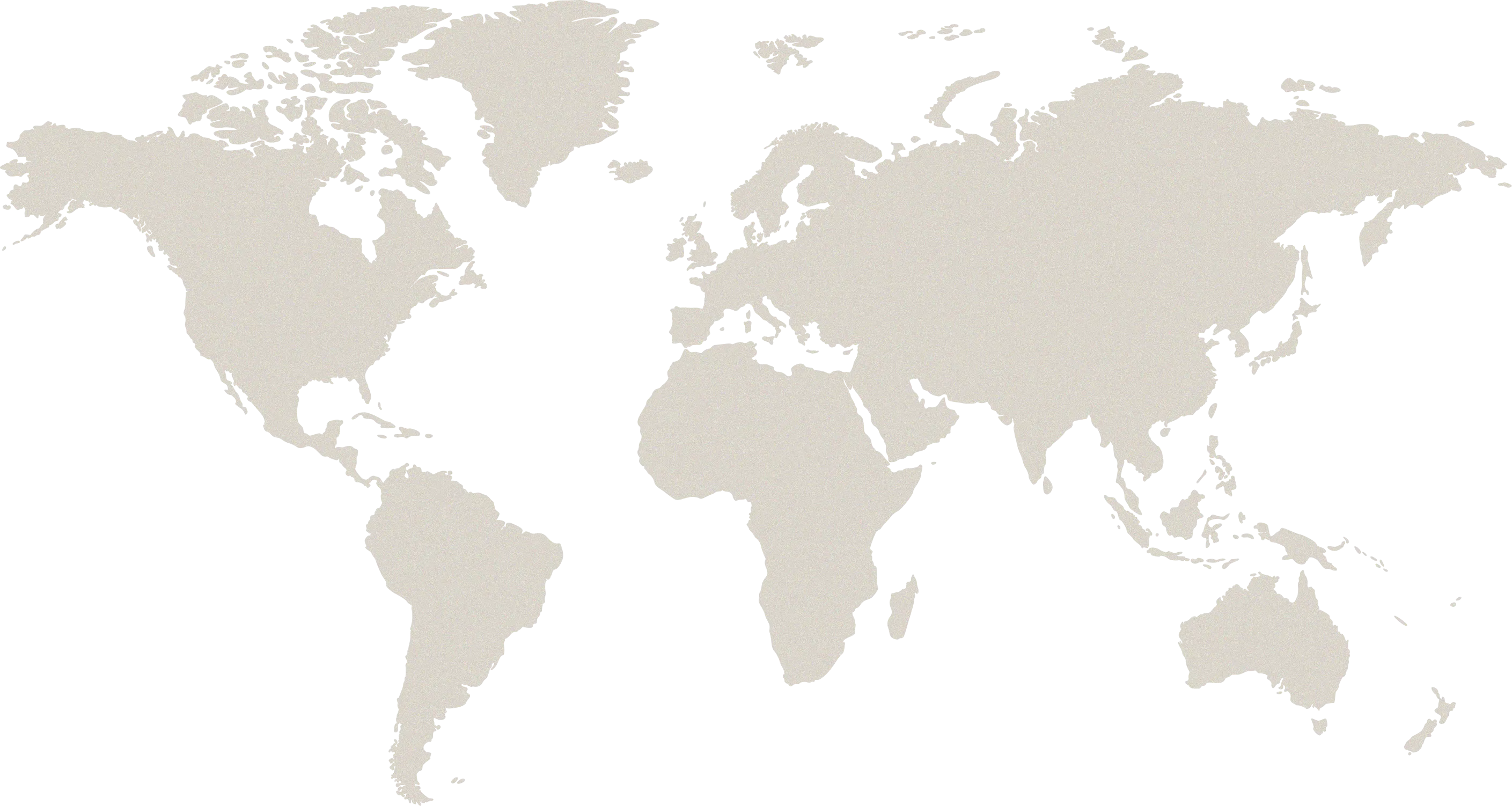 World map showing Partnera's global reach